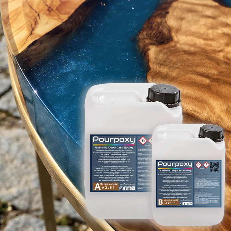 Epoxy giethars voor grote gietingen pourpoxy